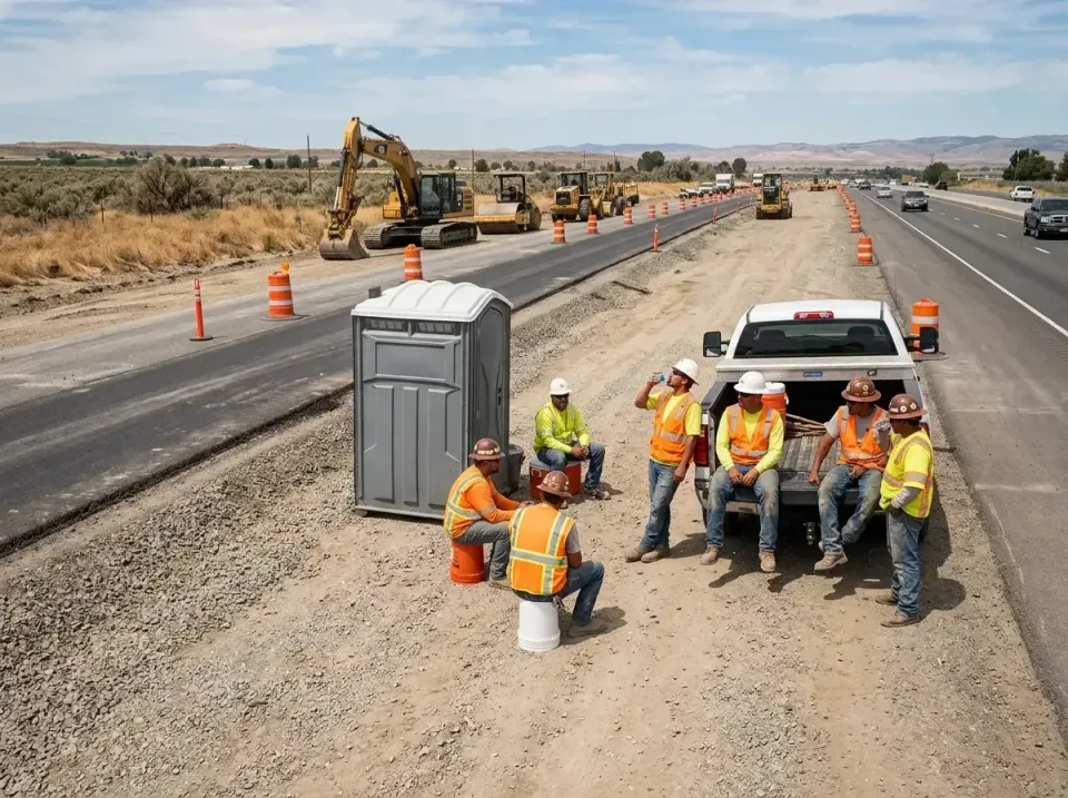 highway-road-construction-crew-007 — frequently asked questions, Porta Potty and Restroom Rentals in Herriman, UT